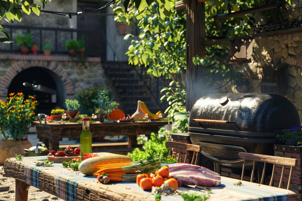 3 idee per realizzare una cucina all'aperto